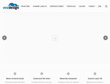 Tablet Screenshot of evo-design.ro